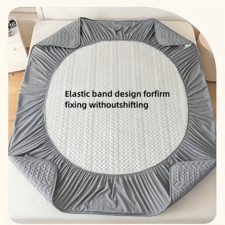 Aqua Secure Quilted Fitted Sheet