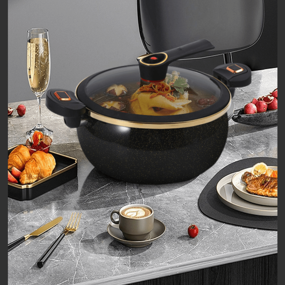 Non-Stick Double Air-Pressure Cooker
