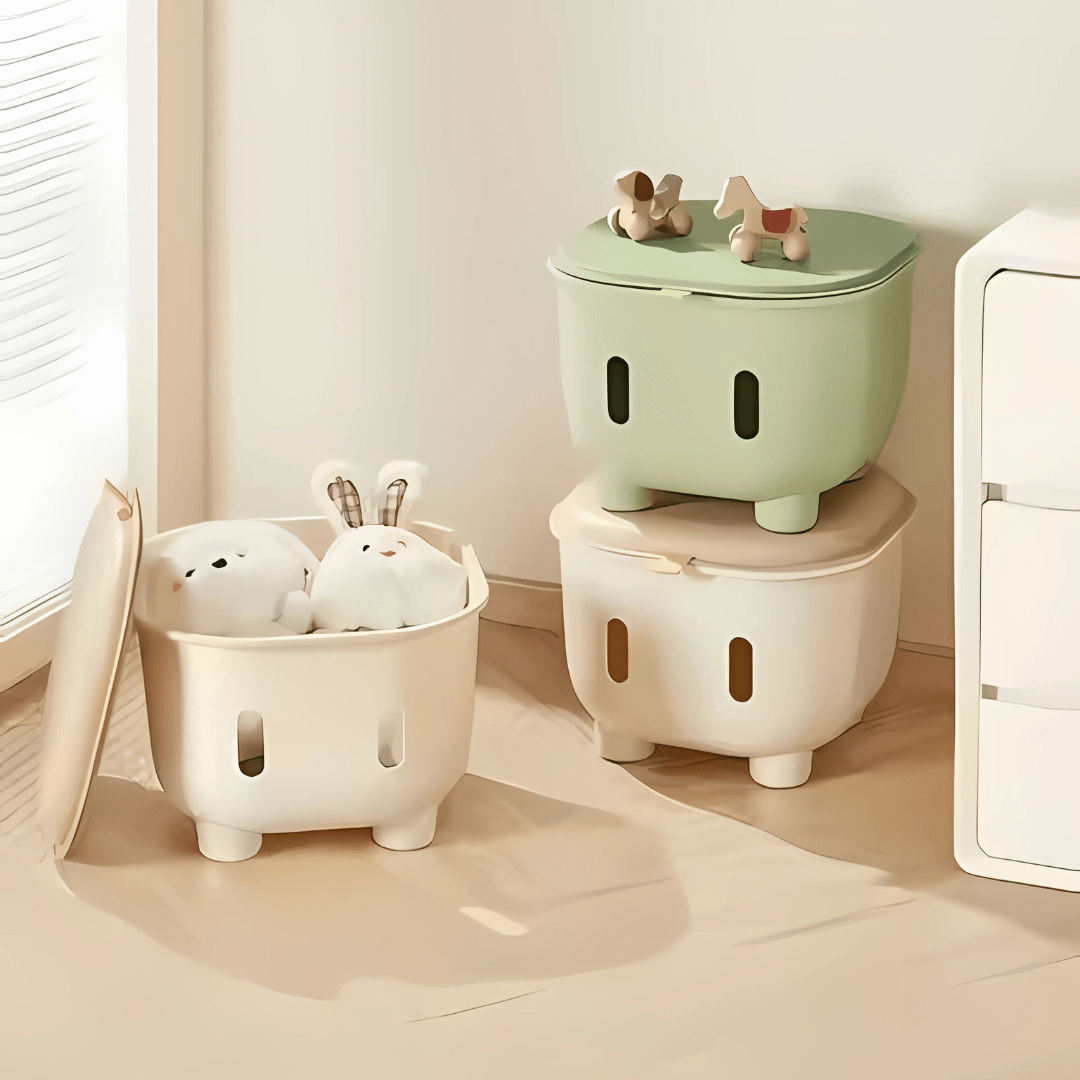 Toy And Snack Storage Stools