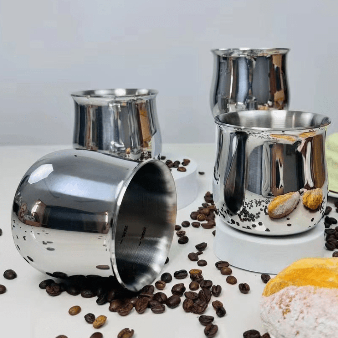 Heat Guard Stainless Steel Coffee Mug