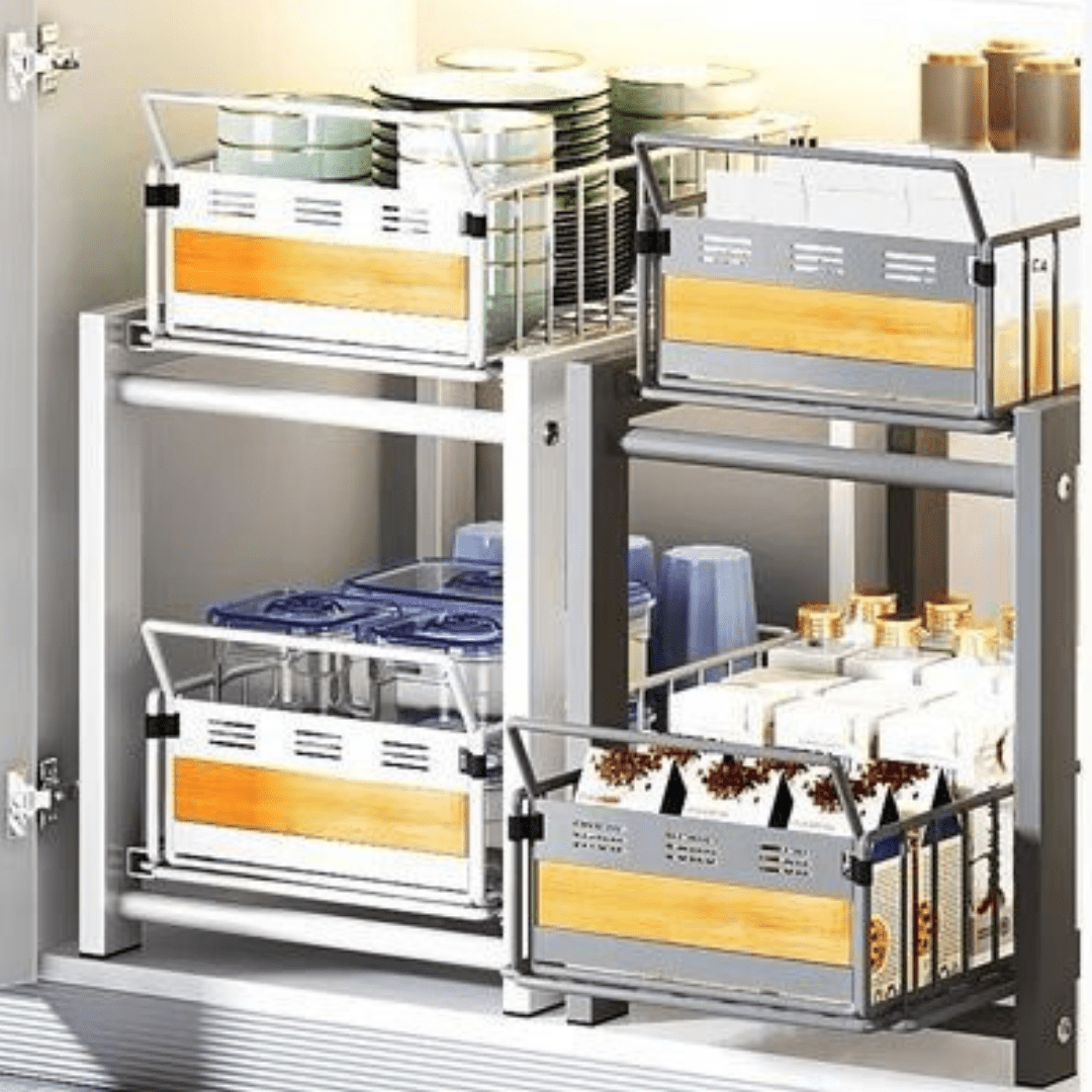 Pull Out Multifunctional Storage Cabinet