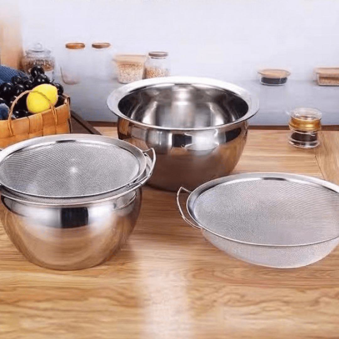 Stainless Steel Large Frying Net Filter