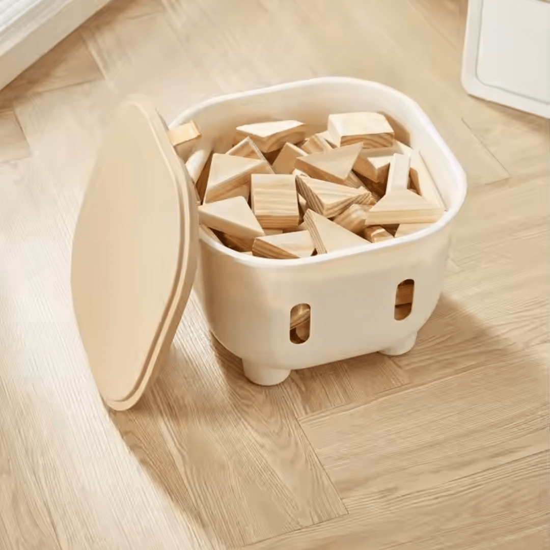 Toy And Snack Storage Stools