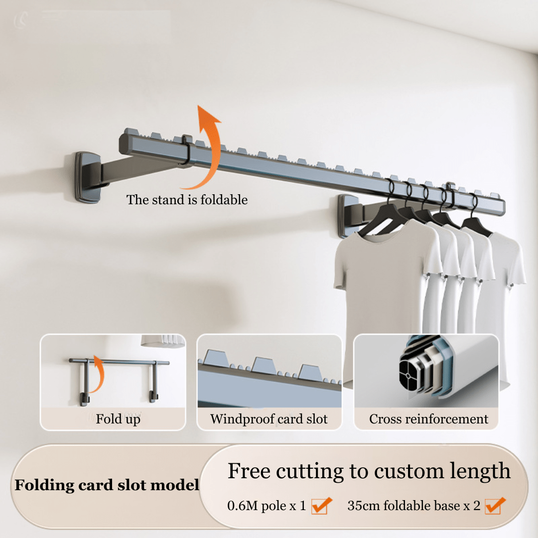 Foldable Aluminum Clothes Drying Rack