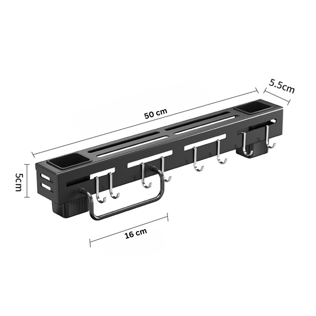 High-Capacity Knife & Utensil Storage Rack