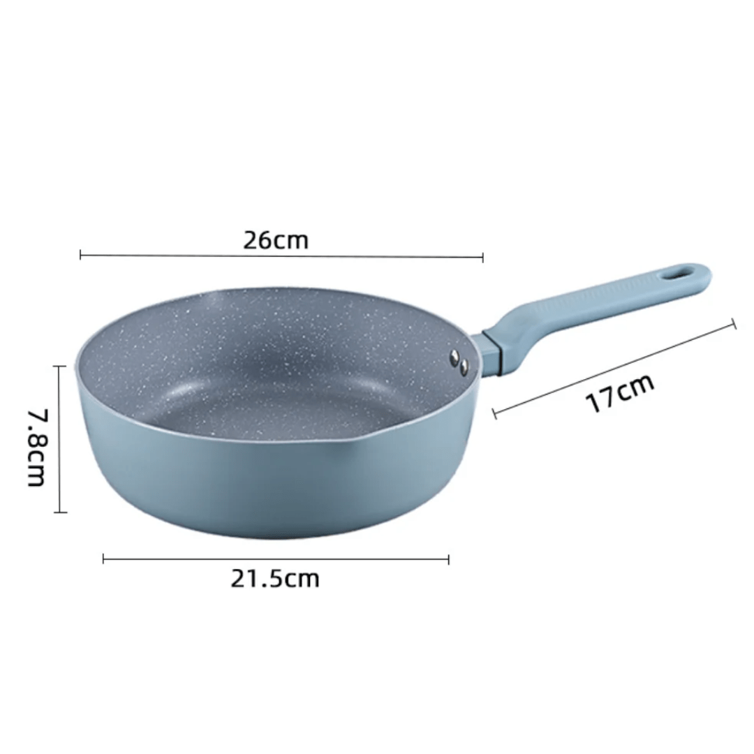 Smooth Heat Flat Fry Pan