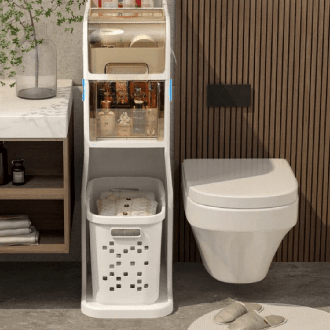 Slim Stack Multi-Layer Storage Cabinet