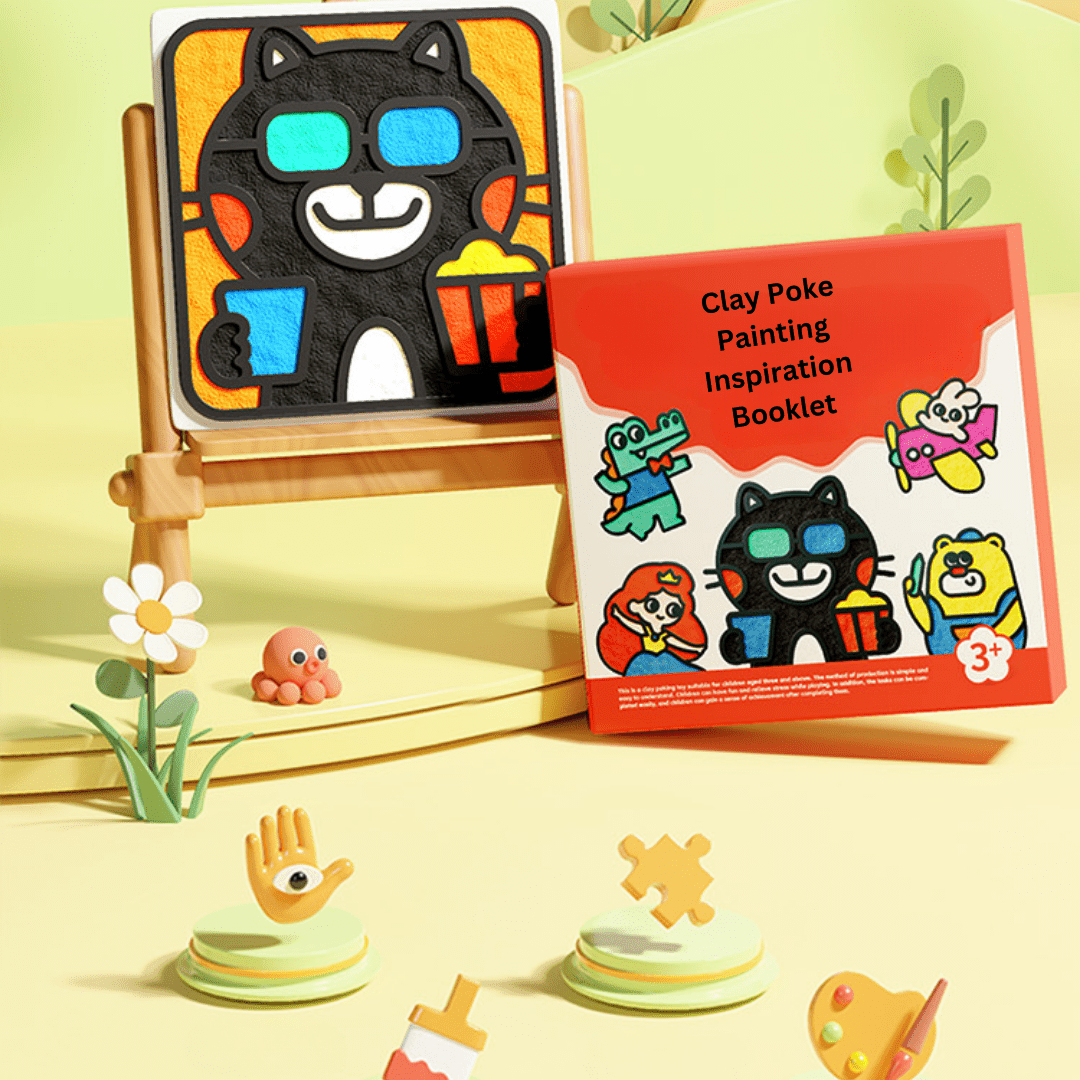 Creative Clay Poke Art Book