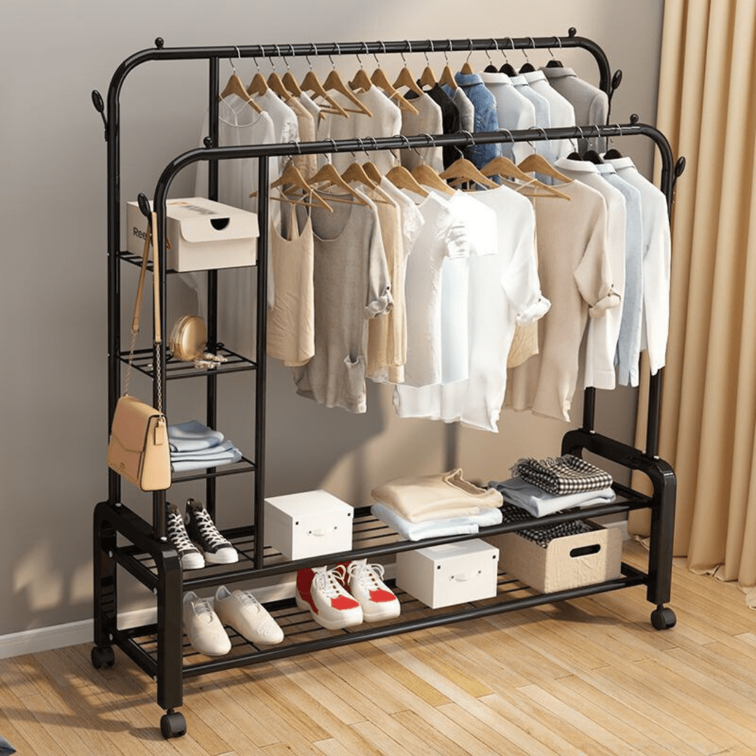 Multifunctional Cloth and Shoe Rack