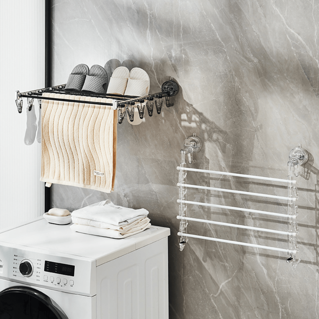 Suction Cup Folding Drying Rack