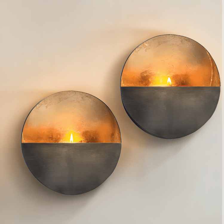 Ambient Glow Wall Candle Sconces