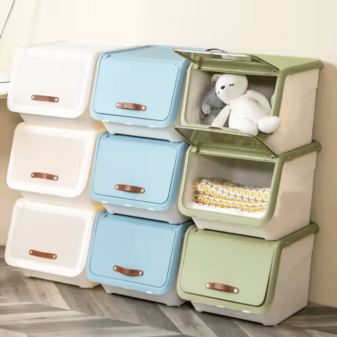 Front Opening Plastic Storage Box
