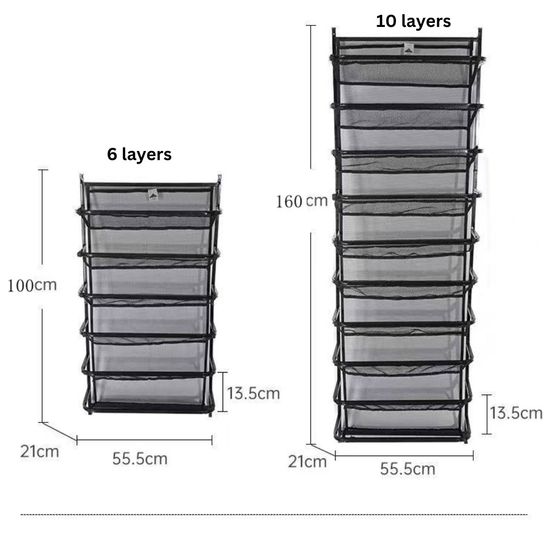 Door Fit Shoe Organizer