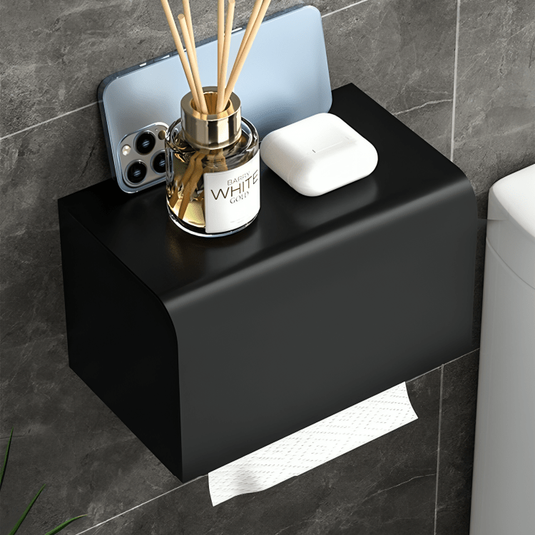 Moisture Lock Punch-Free Paper Roll Holder