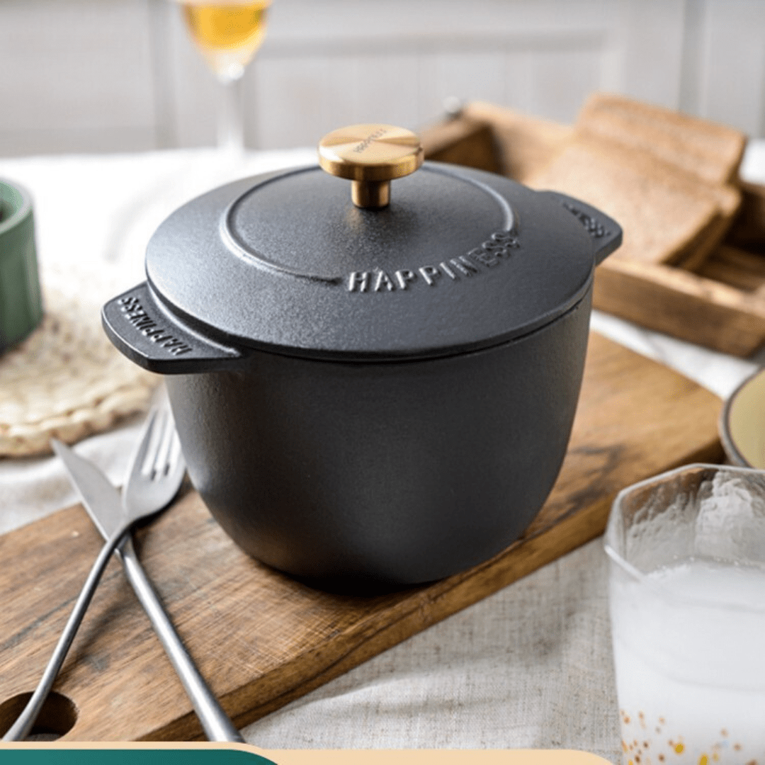 Healthy and Versatile Enamel Rice Pot
