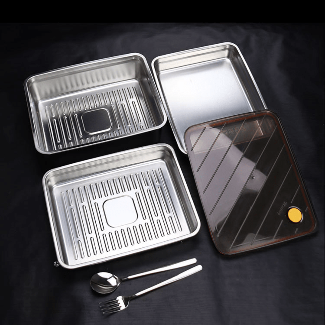 Max Fresh Stainless Storage Box