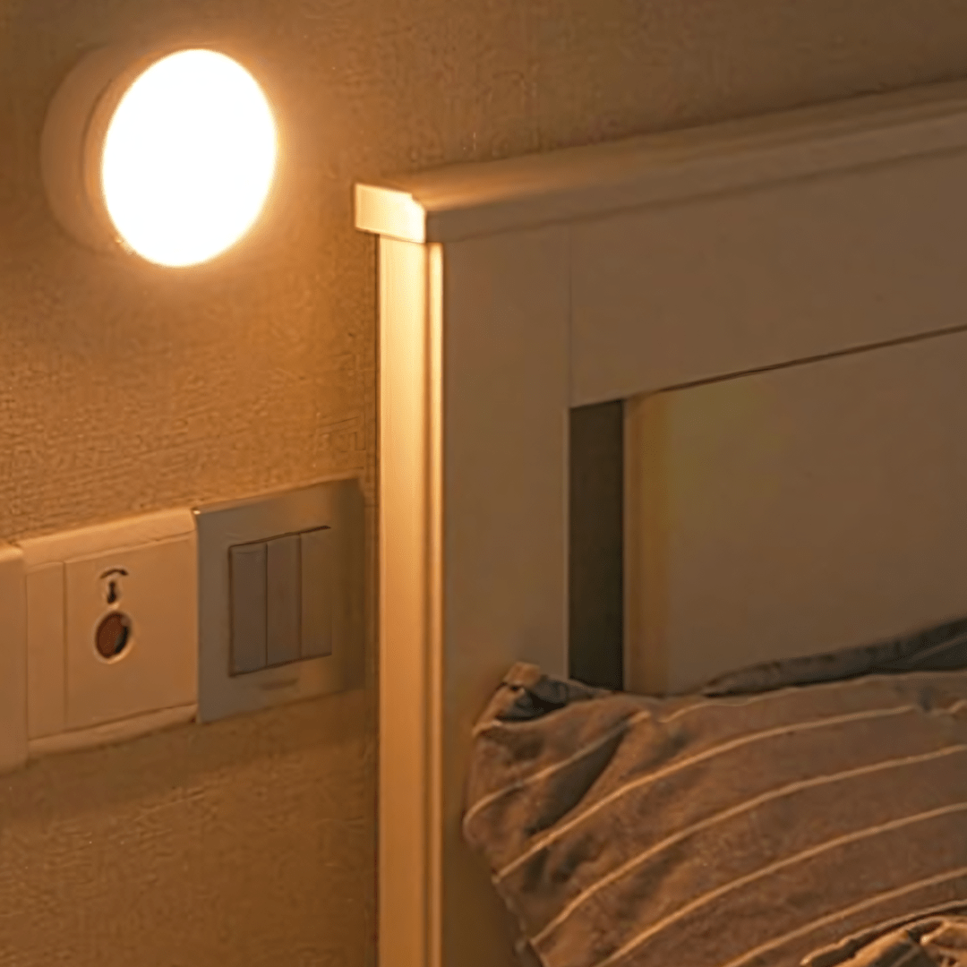Wireless Round Led Night Light