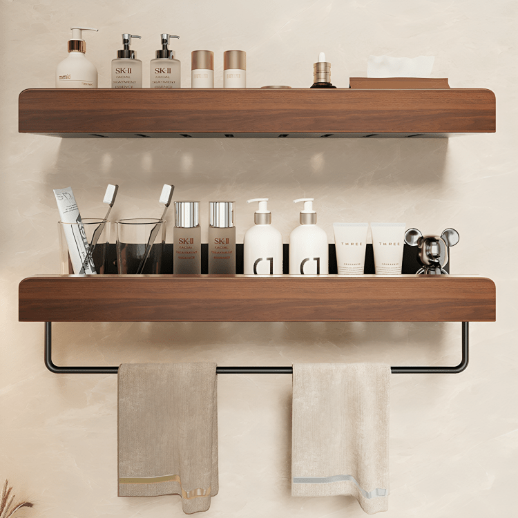 Eco Wood Wall Storage Rack
