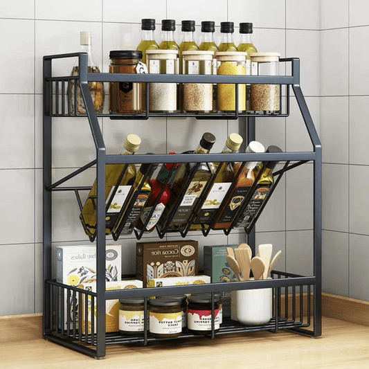 Multilayer Kitchen Seasoning Rack
