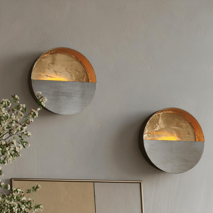 Ambient Glow Wall Candle Sconces
