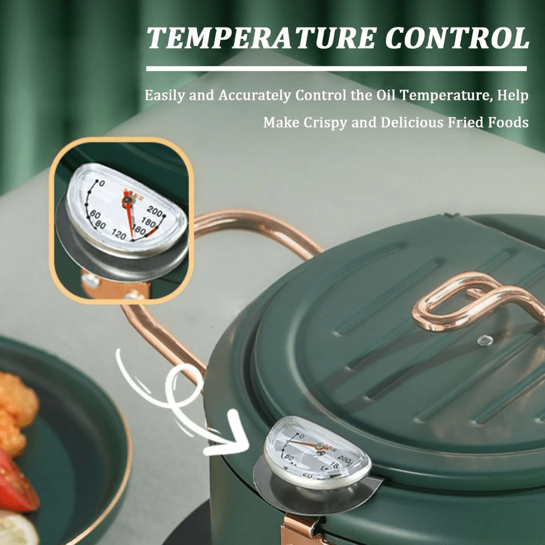 Versatile Fry Iron Tempura Fryer Pot