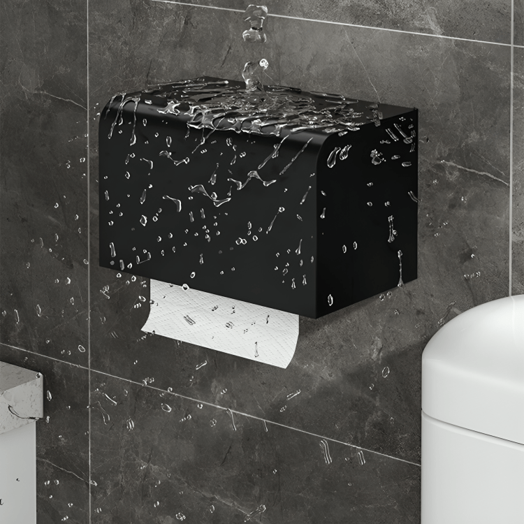 Moisture Lock Punch-Free Paper Roll Holder