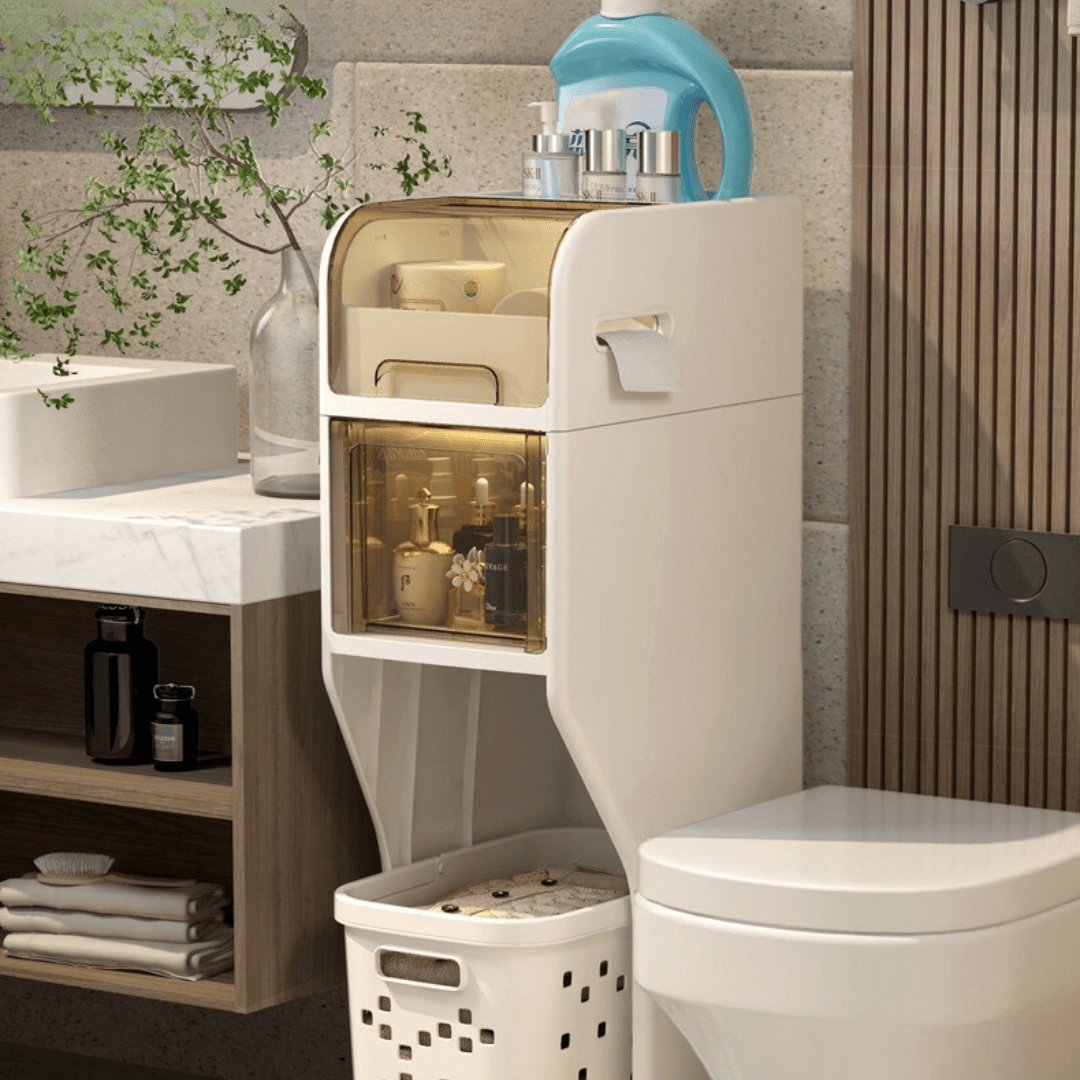 Slim Stack Multi-Layer Storage Cabinet