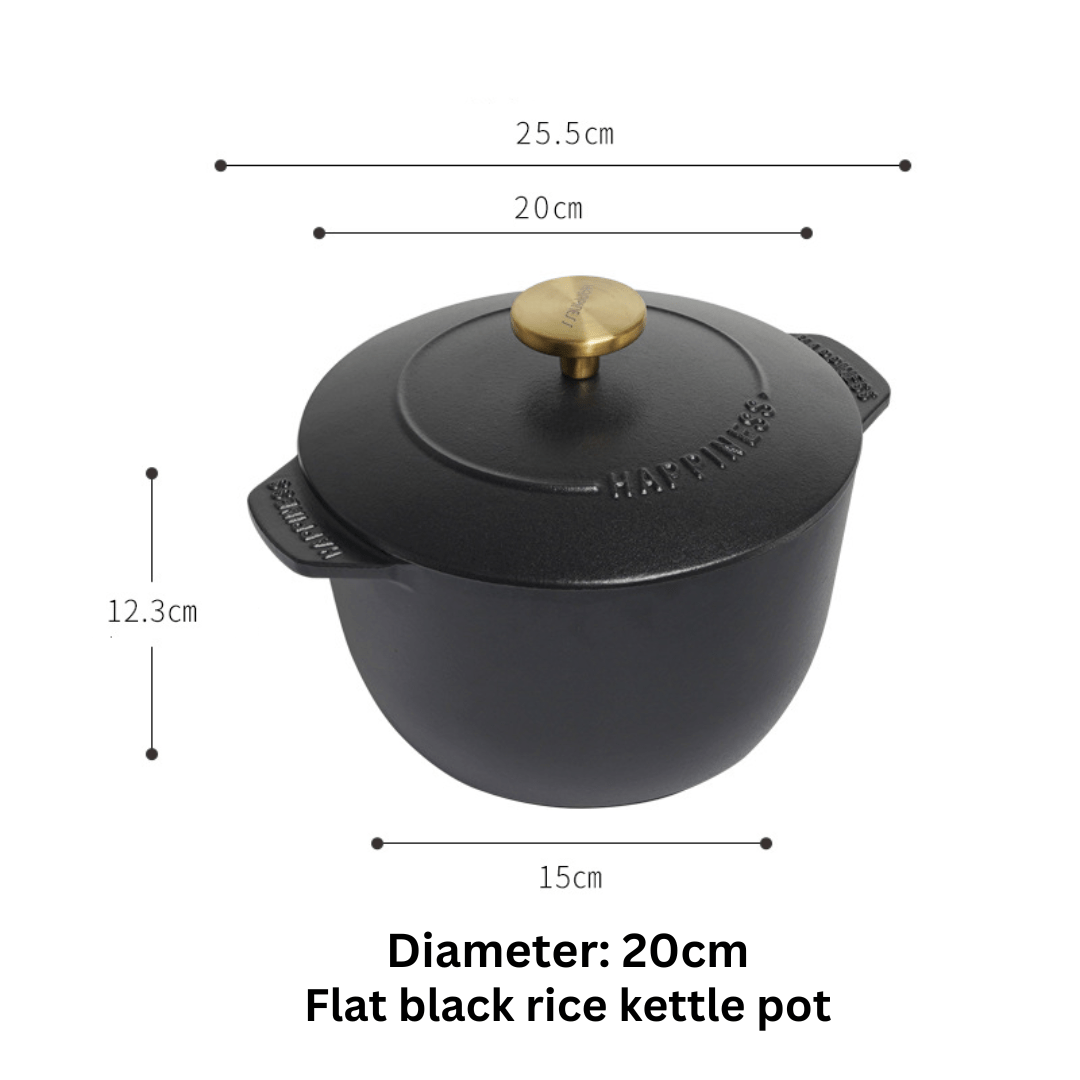 Healthy and Versatile Enamel Rice Pot