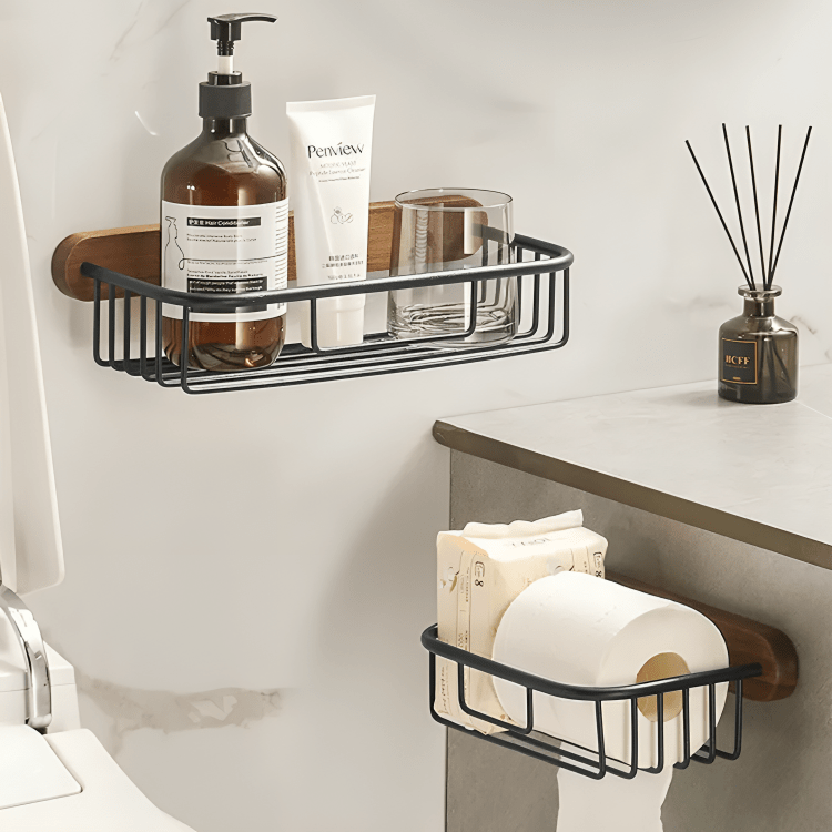 Rustic Ease Wall-Mounted Paper Towel Rack