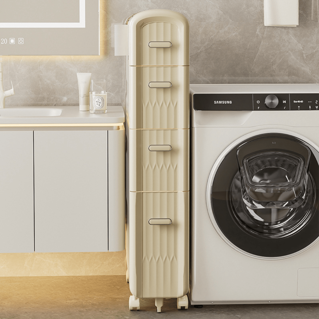Slide-In Narrow Gap Storage Shelf