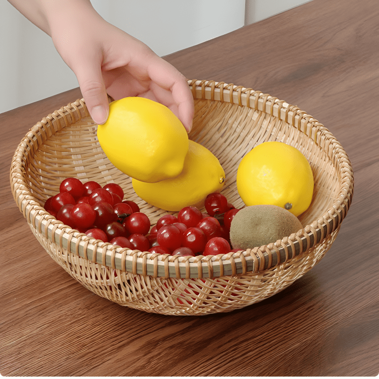 Rustic Heritage Handcrafted Storage Basket