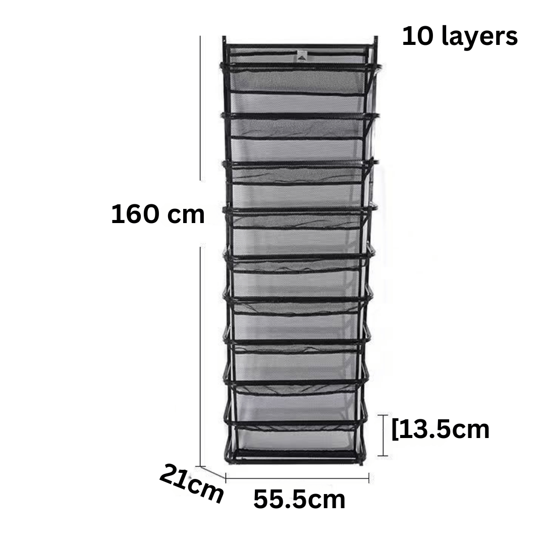 Door Fit Shoe Organizer