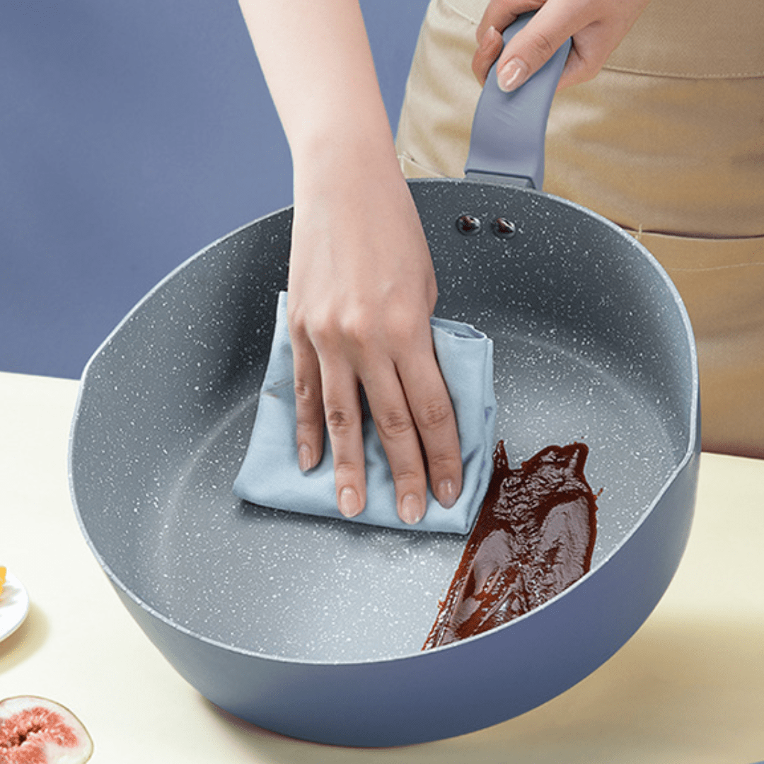 Smooth Heat Flat Fry Pan