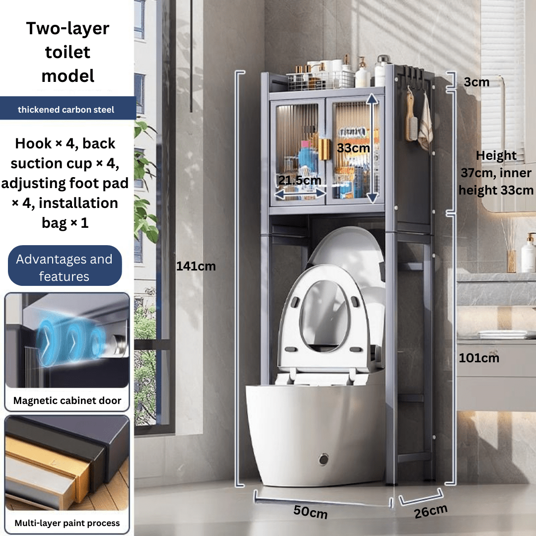 Multi Functional Bathroom Storage Rack