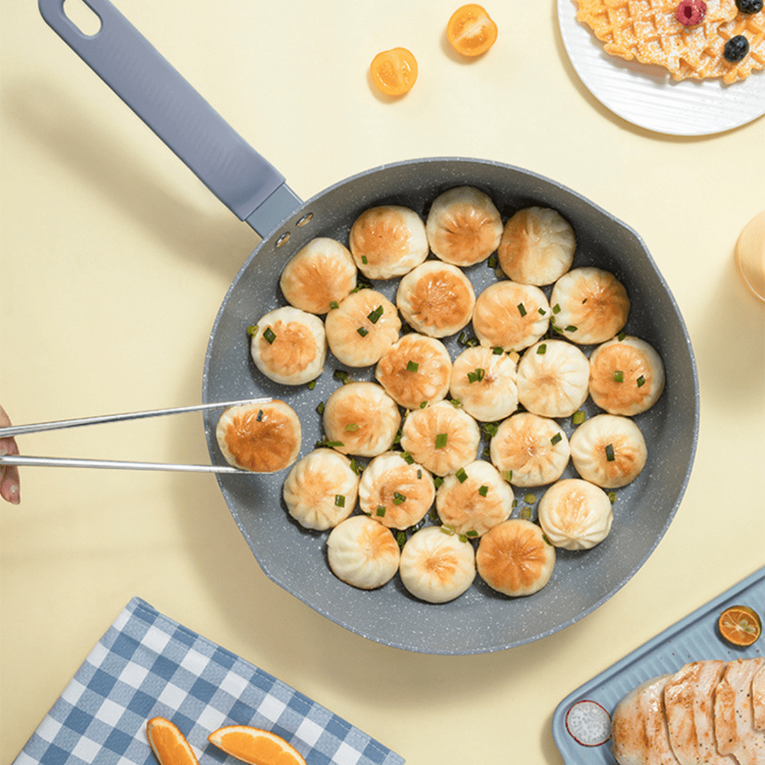 Smooth Heat Flat Fry Pan