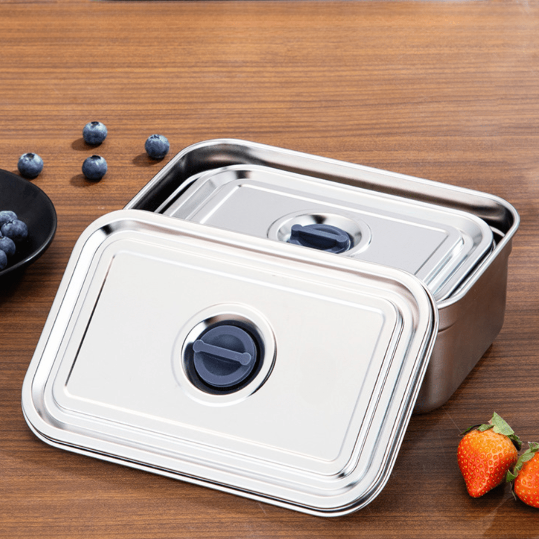 Fresh Lock Stainless Storage Box