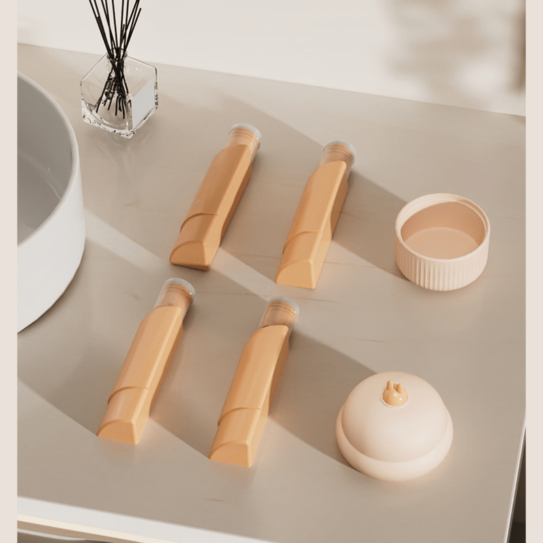 Four-In-One Travel Silicone Bottle