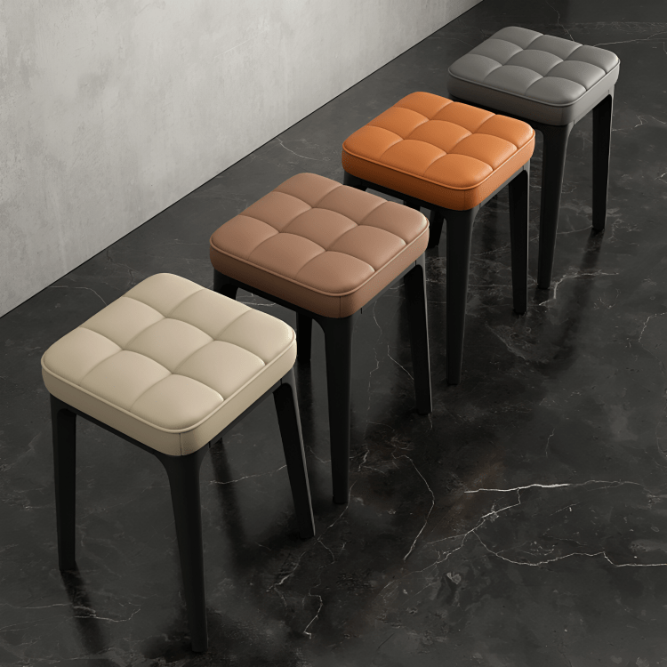Ultra Stackable Modern Round Stool