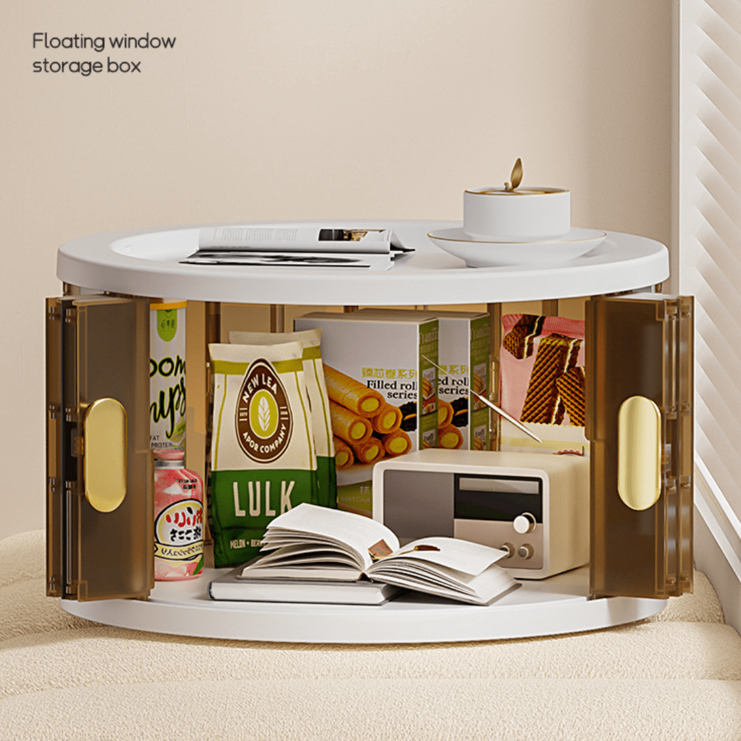 Smart Slide Round Storage Bin
