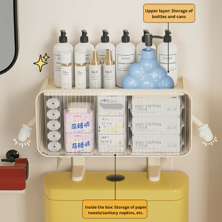 Clean Space Wall-Mounted Storage Box