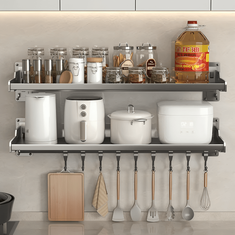 Compact Kitchen Appliance & Spice Organizer