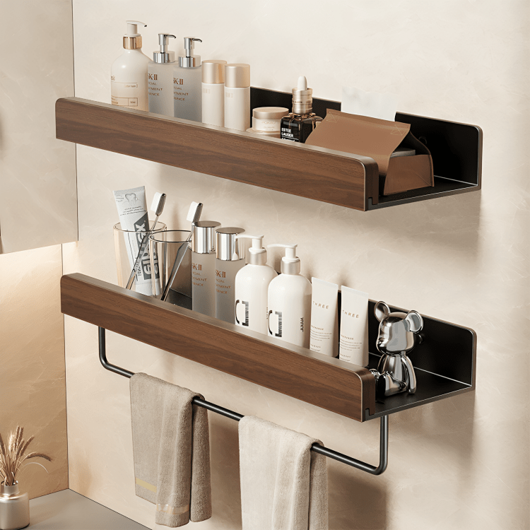 Eco Wood Wall Storage Rack