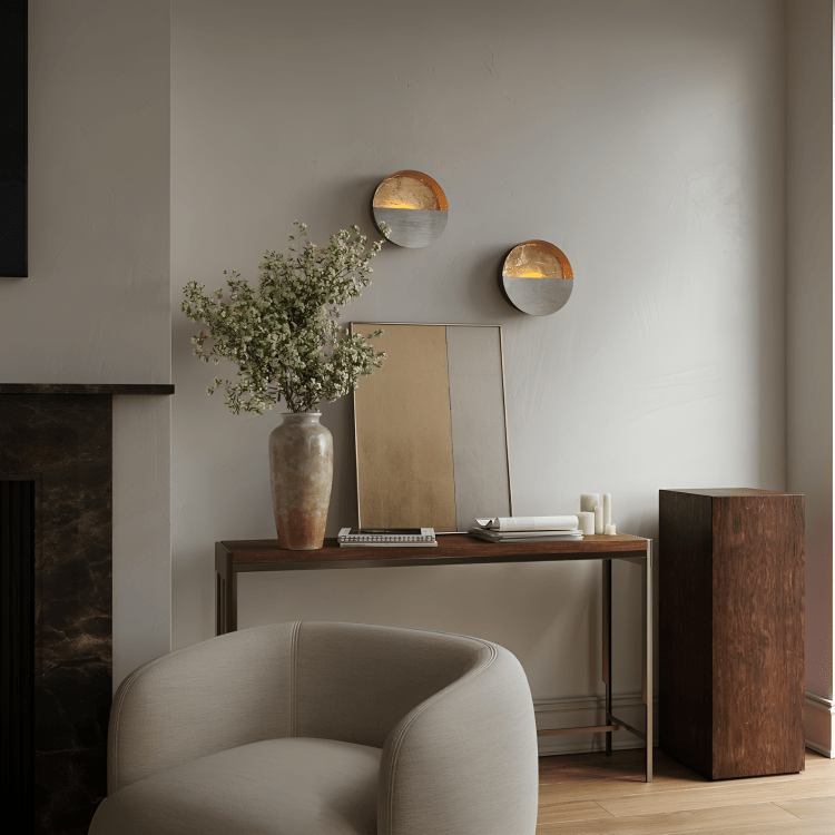 Ambient Glow Wall Candle Sconces
