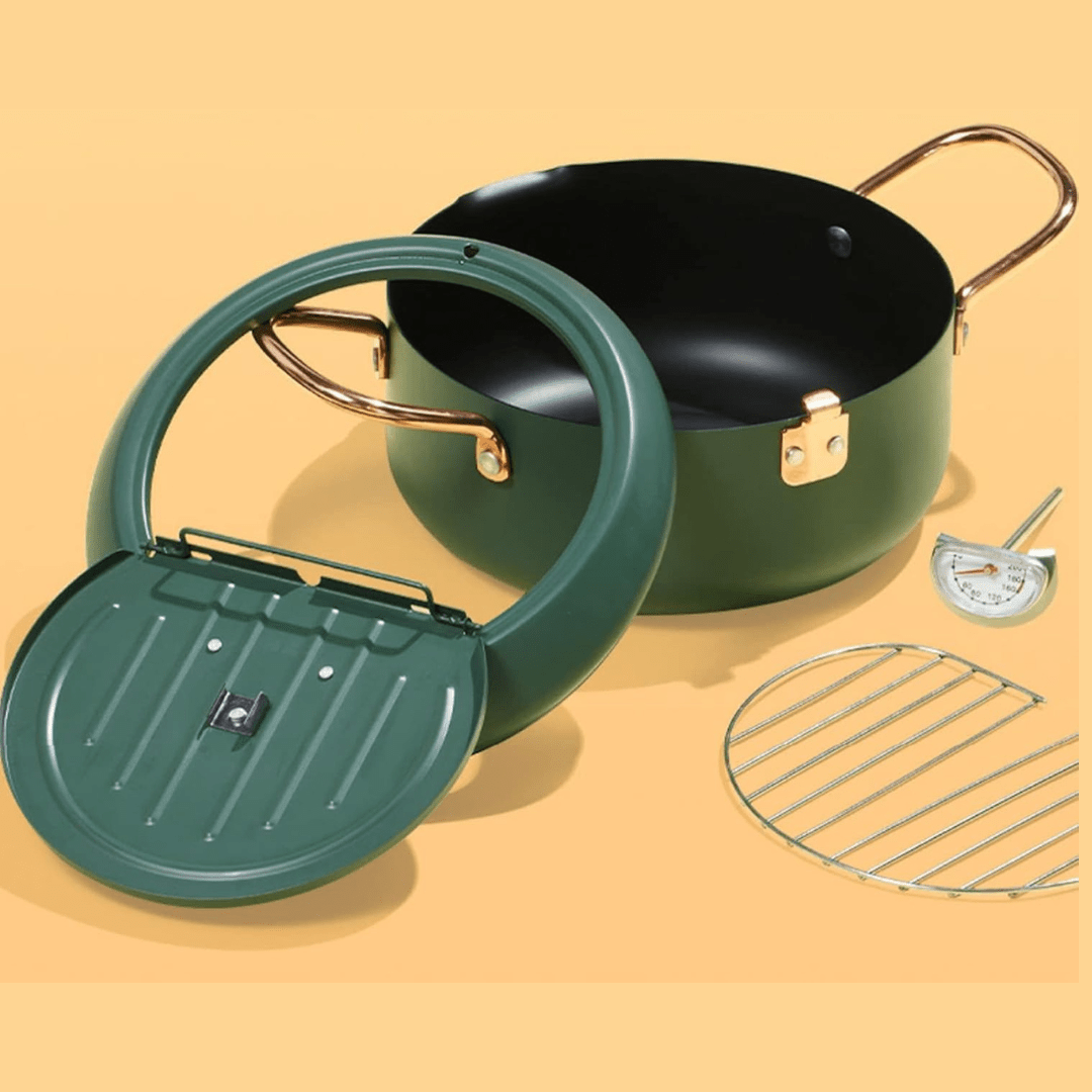 Versatile Fry Iron Tempura Fryer Pot