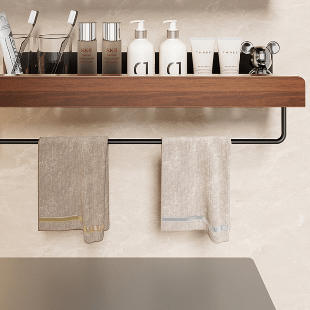 Eco Wood Wall Storage Rack