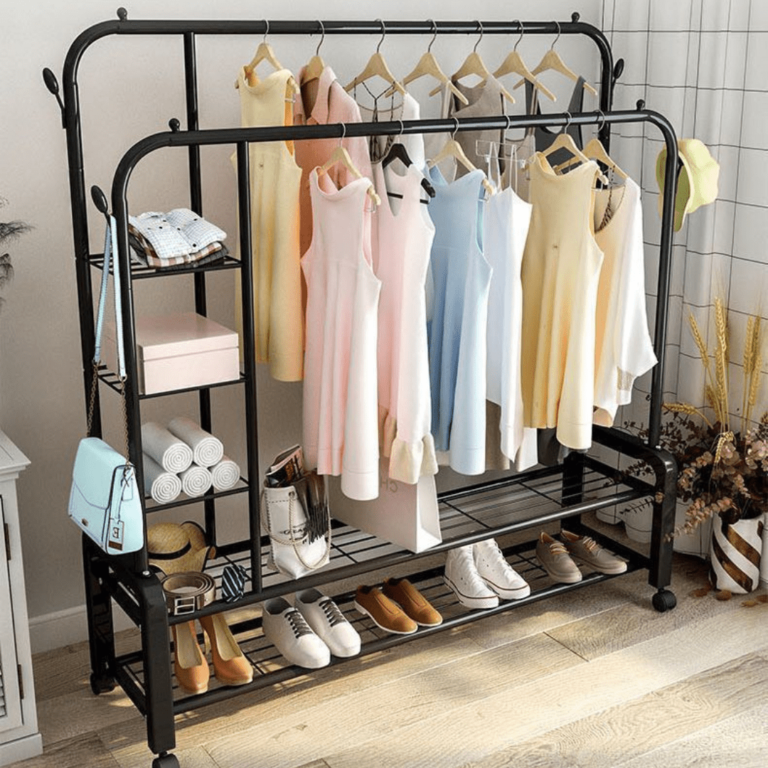 Multifunctional Cloth and Shoe Rack