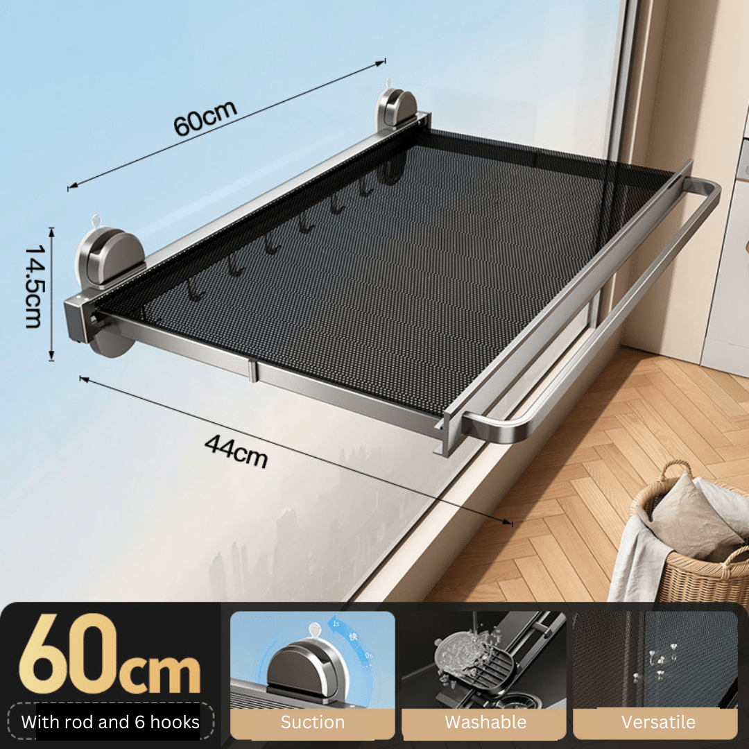 Foldable Clothes Drying Rack