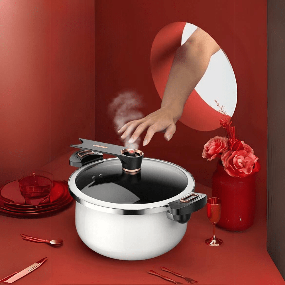 Non-Stick Double Air-Pressure Cooker