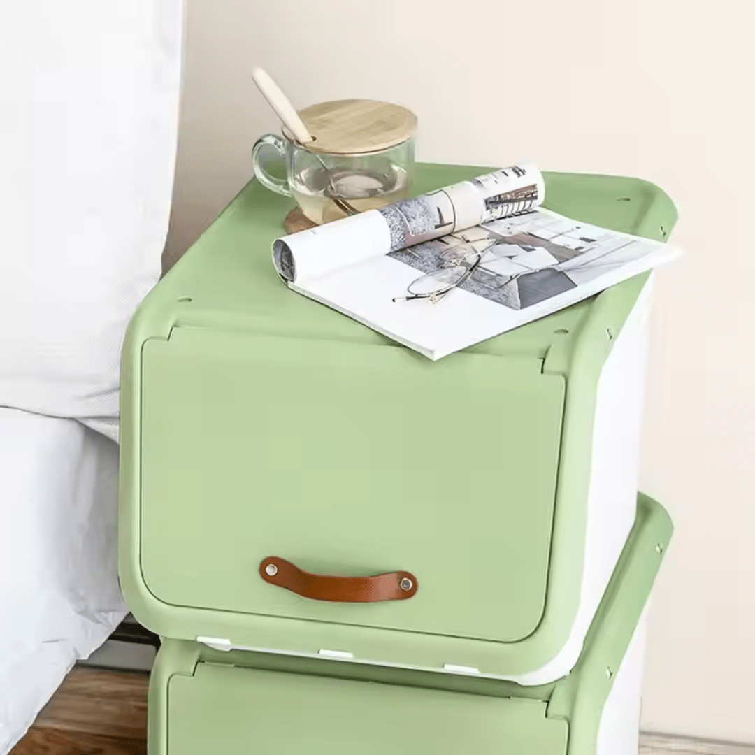 Front Opening Plastic Storage Box