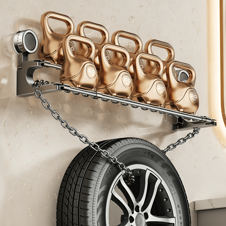 Air Flow Double Suction Towel Holder